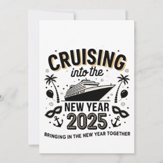 Cruising 2025 Making Memories Together Family  Invitation