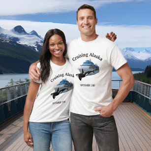 Cruising Alaska Orca Ship Killer Whale T-Shirt