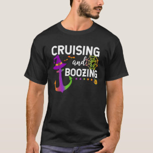 Cruising and Boozing Halloween Group Cruise Matchi T-Shirt