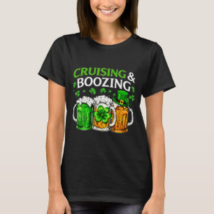 Cruising Boozing Irish Drinking St Patricks Day T-Shirt