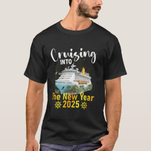 Cruising Cousin Crew Into New Year Eve 2025 Party  T-Shirt