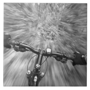 Cruising down a buff section of singletrack tile