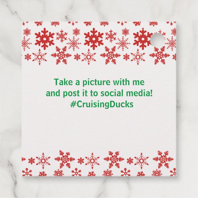 Cruising Duck Tag (Back)