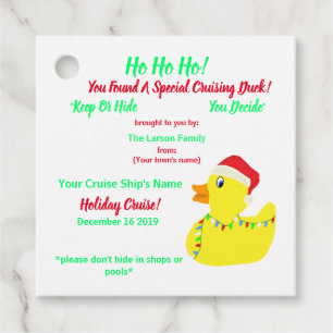 Cruising Duck Tag