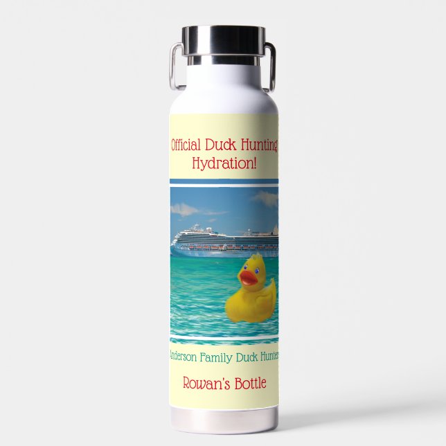 Cruising ducks drinkwear water bottle (Front)