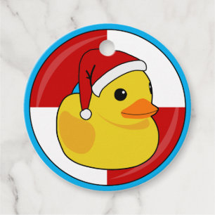 Cruising Ducks Hide and Seek Christmas Cruise Favour Tags