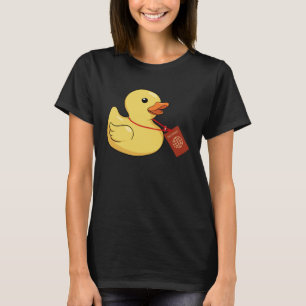 Cruising Hiding Finding Rubber Ducks Passport Scav T-Shirt