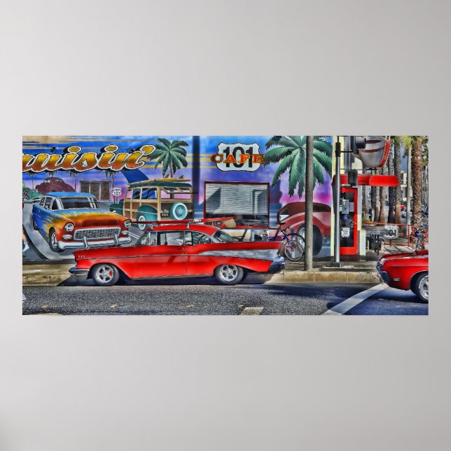 Cruising Highway 101 Poster (Front)