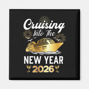 Cruising Into 2026 New Years Eve Cruise Vacation M Magnet