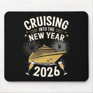 Cruising Into 2026 New Years Eve Cruise Vacation M Mouse Pad