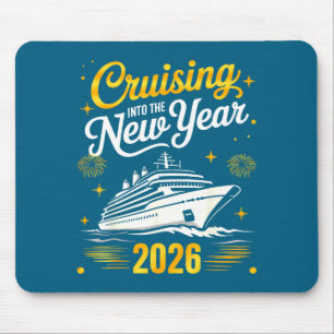 Cruising Into 2026 New Years Eve Matching Family C Mouse Pad