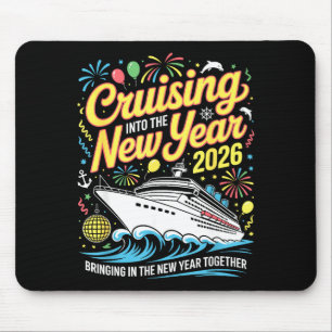 Cruising Into 2026 New Years Eve Matching Family C Mouse Pad