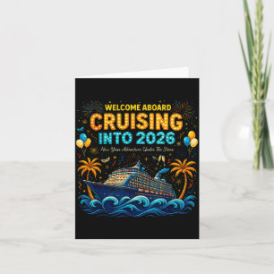 Cruising Into 2026 Trocal New Year Celebration Card