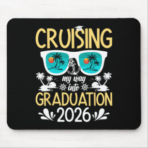 Cruising Into Graduation Cruise 2026 Graduate Crui Mouse Pad