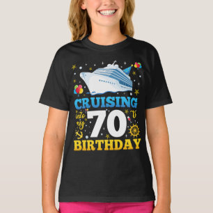 Cruising Into My 70 Birthday Party Girl T-Shirt