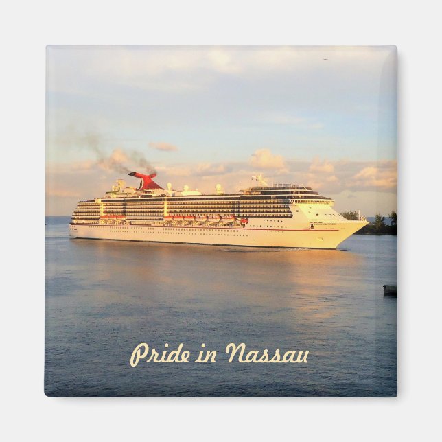 Cruising into Nassau Magnet (Front)