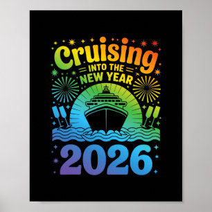 Cruising Into New Year 2026 Lgbtq Pride Cruise Cel Poster