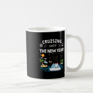 Cruising Into New Year 2026 Match Family Vacation Coffee Mug