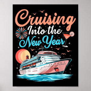 Cruising Into New Years Eve Party Countdown Happy  Poster