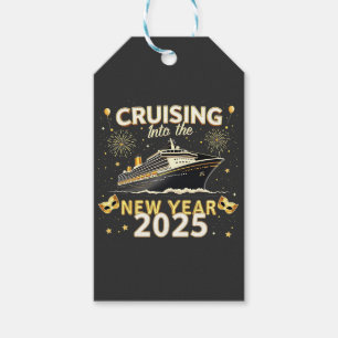 Cruising into the New Year 2025 Family Cruise Gift Tags