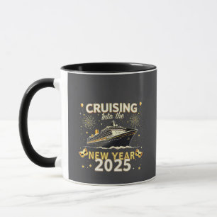 Cruising into the New Year 2025 Family Cruise Mug