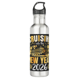 Cruising into the New Year 2026 710 Ml Water Bottle