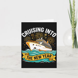 Cruising Into The New Year 2026 Cruise Squad  Card