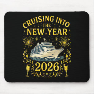 Cruising Into The New Year 2026 Happy New Year  Mouse Pad