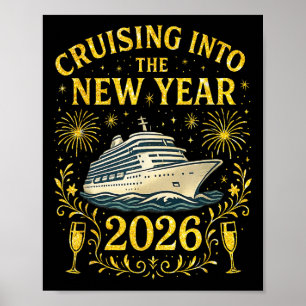 Cruising Into The New Year 2026 Happy New Year  Poster
