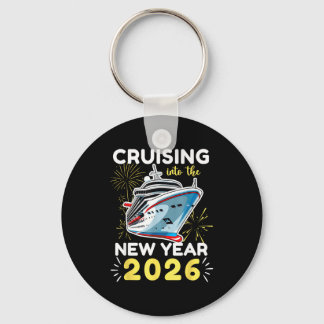 Cruising Into The New Year 2026  Key Ring