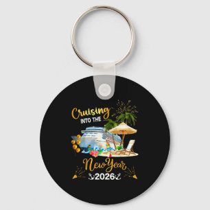 Cruising Into The New Year 2026  Key Ring
