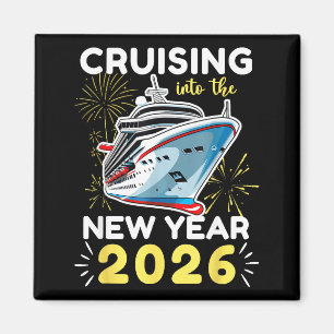 Cruising Into The New Year 2026 Magnet