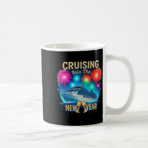 Cruising Into The New Year 2026 Sunset Cruise Vaca Coffee Mug