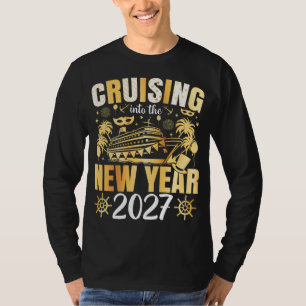Cruising into the New Year 2027 Men LS T-Shirt