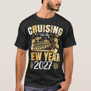 Cruising into the New Year 2027 Men T-Shirt