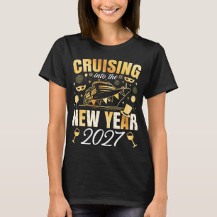 Cruising into the New Year 2027 Women T-Shirt