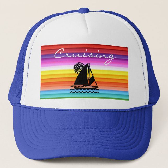 Cruising Sailboat Hat (Front)