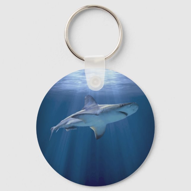 Cruising Shark Key Ring (Front)