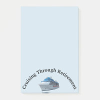 Cruising Through Retirement Ship Custom Gift