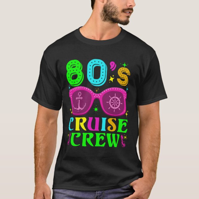 Cruising Trip 1980s Retro Style 80's Cruise T-Shirt (Front)