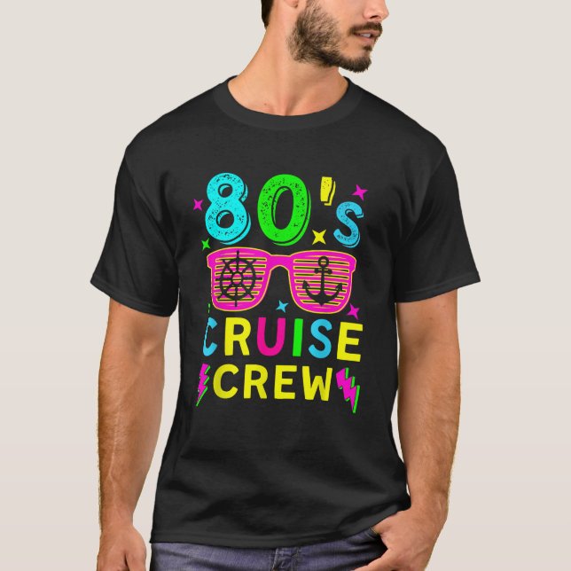 Cruising Trip 1980s Retro Style Costume 80 s Cruis T-Shirt (Front)