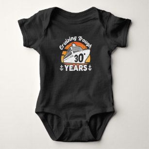 Cruising Trough 30 Years Anniversary Baby Bodysuit