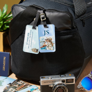Cruising with Binoculars Luggage Tag