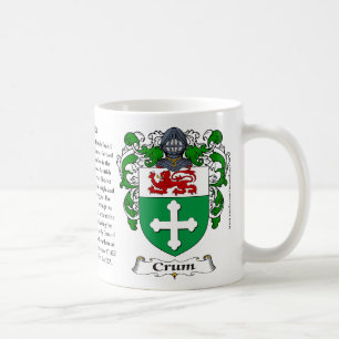 Crum, the Origin, the Meaning and the Crest Mug