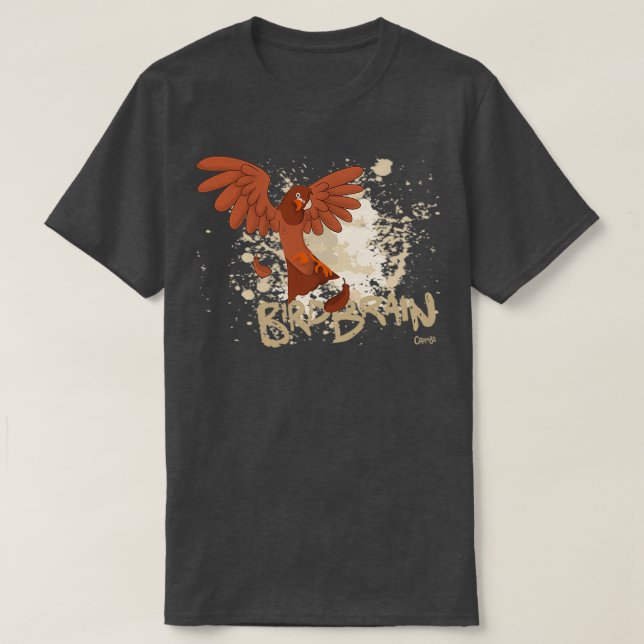 Crumbs Birdbrain Tweak T-Shirt (Design Front)