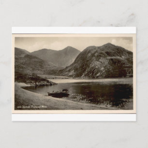 Crummock Water Solitude Vintage Lake View Postcard