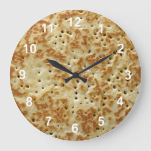 Crumpet Large Clock