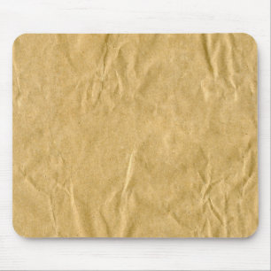 Crumpled Cardboard Texture Mouse Pad