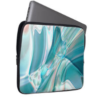 Crumpled curves in light shades of blue and pink