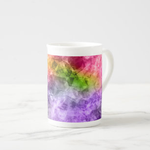 Crumpled Exotic Texture Bone China Mug
